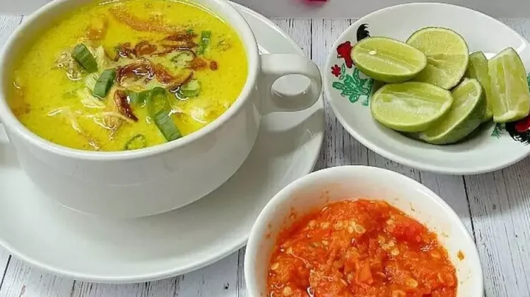 Soto Ayam Santan Lezat untuk Lebaran