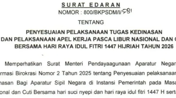 Pemkot Gorontalo Terapkan WFA ASN jelang Idulfitri 1447 H