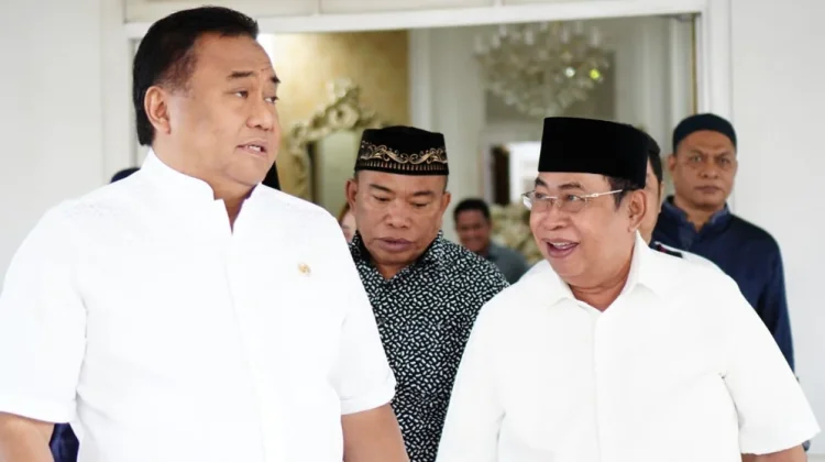 Rachmat Gobel Silaturahmi ke Wali Kota Adhan, Bahas Pembangunan Kota