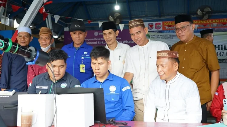 Kakankemenag Kabgor Ikuti Rukyatul Hilal di Pantai Botubarani