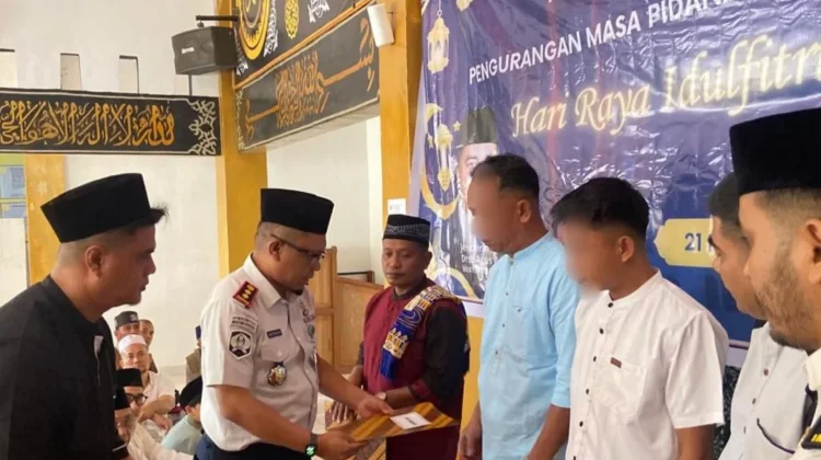 Sebanyak 117 Warga Binaan Lapas Boalemo Terima Remisi Idulfitri