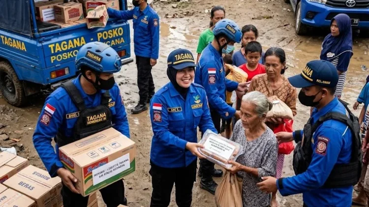 Tagana Gorontalo Perkuat Solidaritas di HUT Ke-22 Tahun