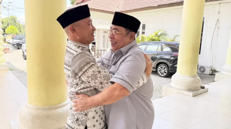 Silaturahmi Idulfitri, Pemkot Gorontalo Terima Kunjungan Bupati Pohuwato