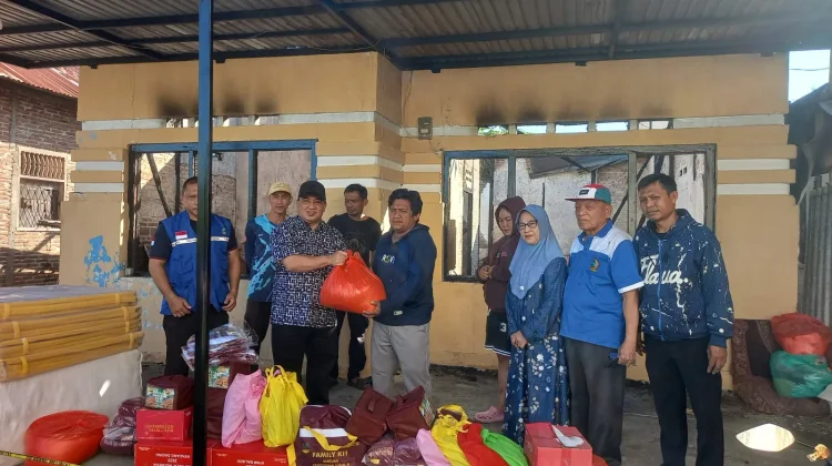Pemprov Gorontalo Hadir Cepat Tangani Korban Kebakaran