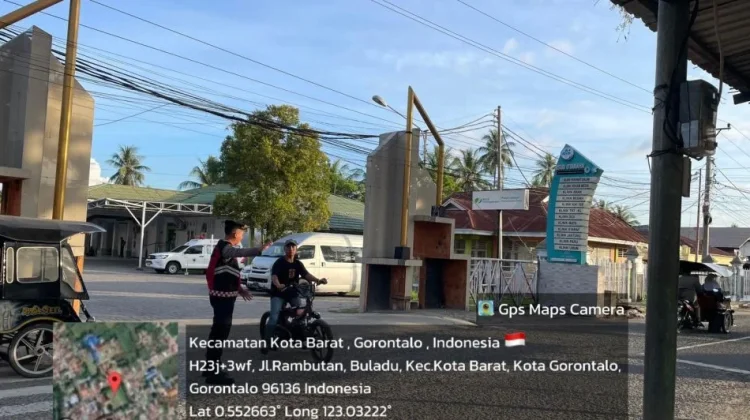 Beri Rasa Aman, Samapta Polda Gorontalo Atur Lalu Lintas