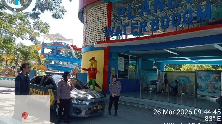 Patroli Polsek Kota Selatan Sasar Keramaian Pasca Lebaran Idul Fitri