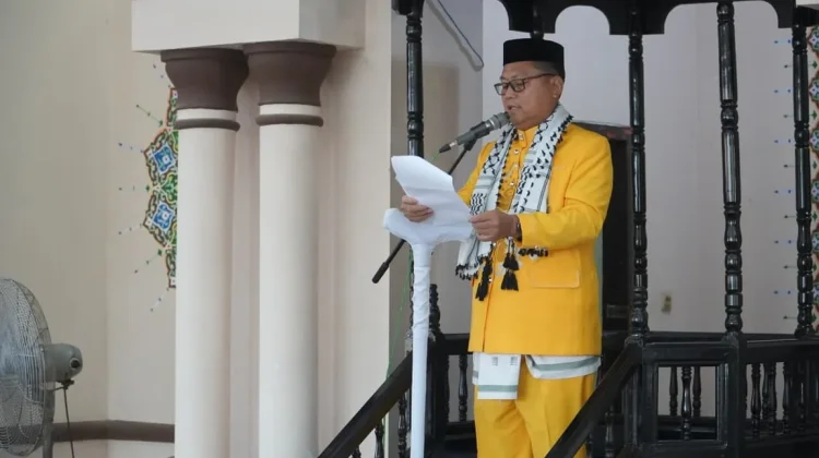 Bupati Jadi Khatib Idulfitri di Gorontalo Utara