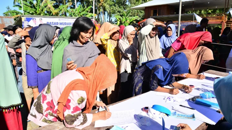 Warga Puas, Pasar Murah Pemprov Gorontalo Dinilai Sangat Membantu