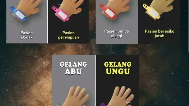 Makna Warna Gelang Pasien di Rumah Sakit