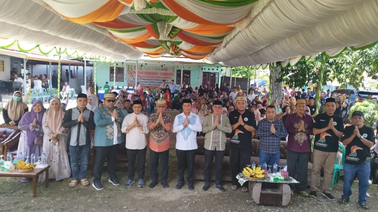 Gebyar Ketupat Nusantara Meriah di  Perbatasan Pauwo dan Tumbihe