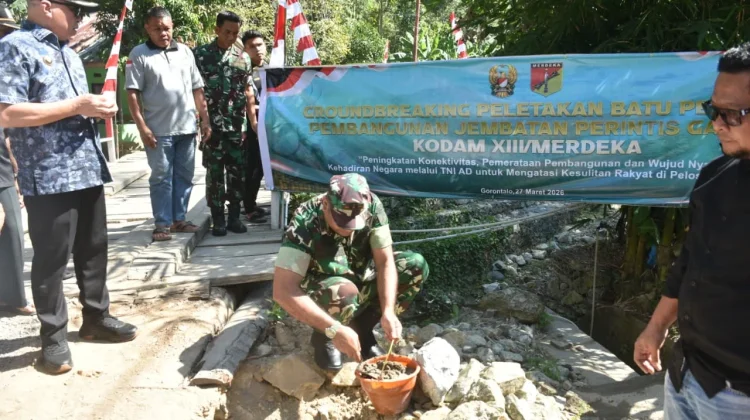 Pembangunan Jembatan Perintis Garuda dan Ulapato B Resmi Dimulai