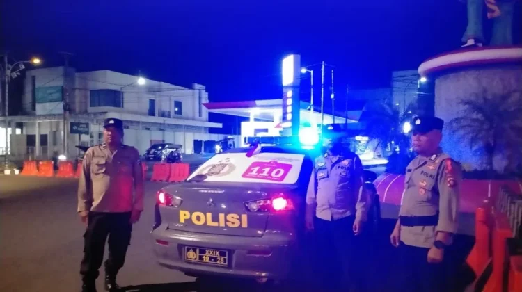 Patroli Blue Light Jaga Kondusifitas Wilayah Kota Selatan dan Hulontalangi