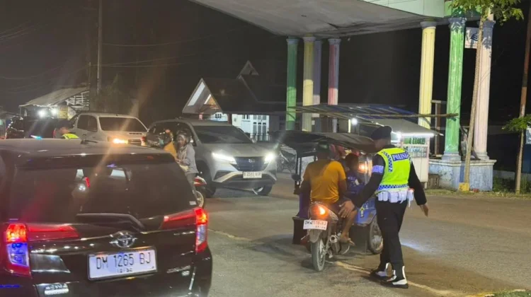 Provos Brimob Polda Gorontalo Siaga tanpa Henti