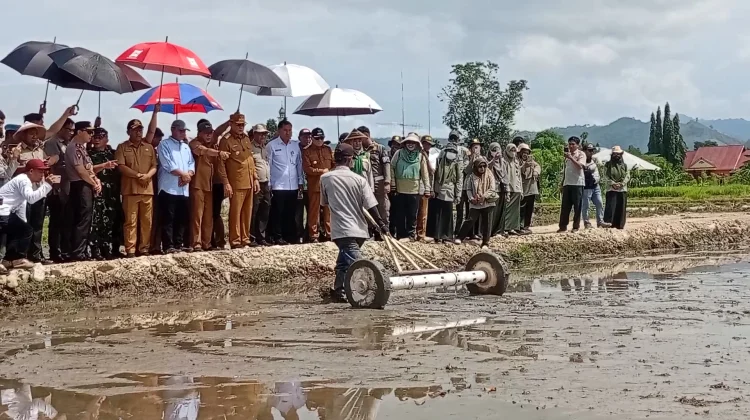 Gubernur Canangkan Penanaman Perdana di Lokasi Penas Petani Nelayan