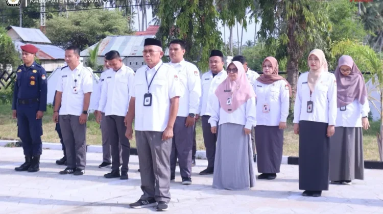 KPU Pohuwato Tekankan Disiplin dan Integritas Pasca Libur Panjang