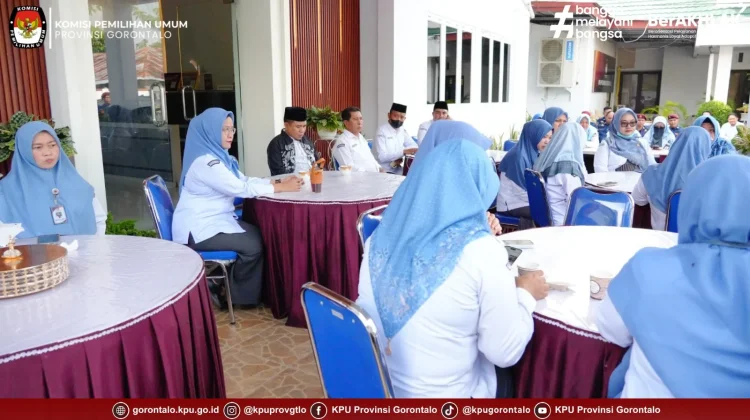 KPU Provinsi Gorontalo Perkuat Kebersamaan dan Integritas Pasca Ramadan