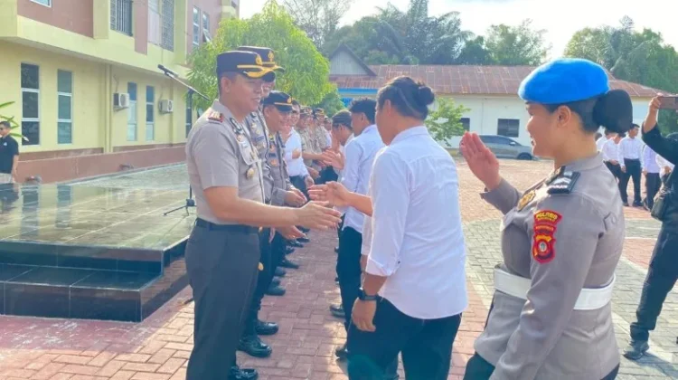 Polres Gorontalo Perkuat Soliditas Internal lewat Halal Bihalal