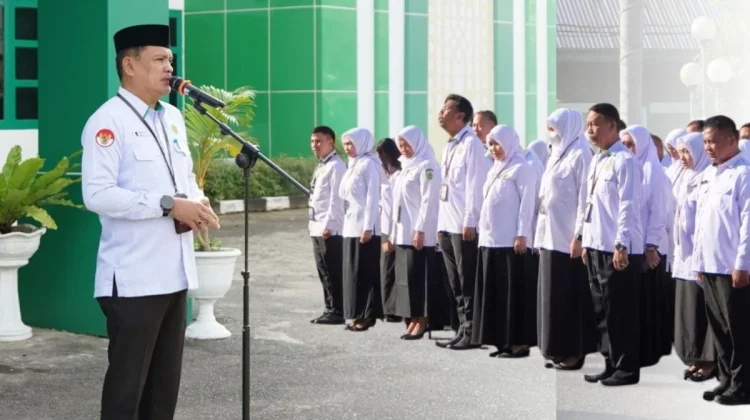Kanwil Kemenag Gorontalo Gelar Apel Perdana Pasca Idulfitri