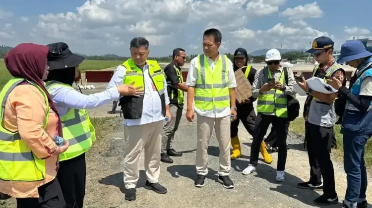 Pembangunan Infrastruktur di Bandara Djalaluddin Ditinjau DPRD