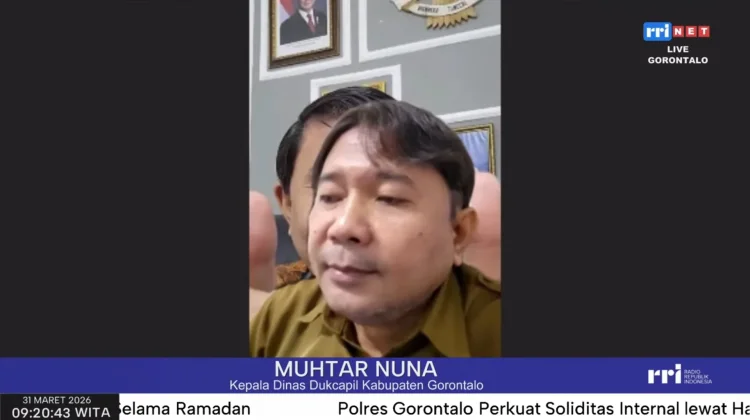 Aktivasi Identitas Kependudukan Digital di Kabupaten Gorontalo Masih Rendah