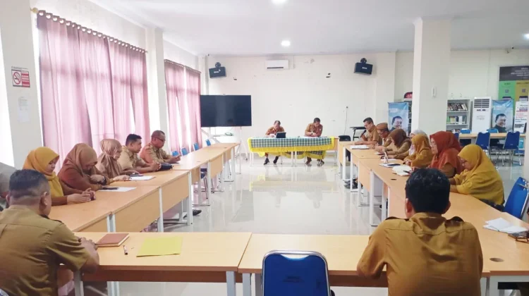 Rapat Evaluasi kearsipan Dinas Arpus Provinsi Gorontalo