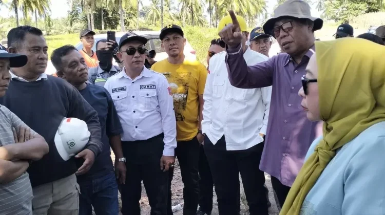 DPRD Gorontalo Utara Tinjau Kerusakan Jalan, Soroti Aktivitas Perusahaan HTI