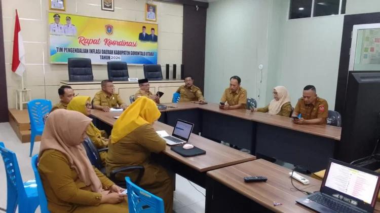 Sekda Gorut Ikuti Rakor Inflasi dan Program Nasional