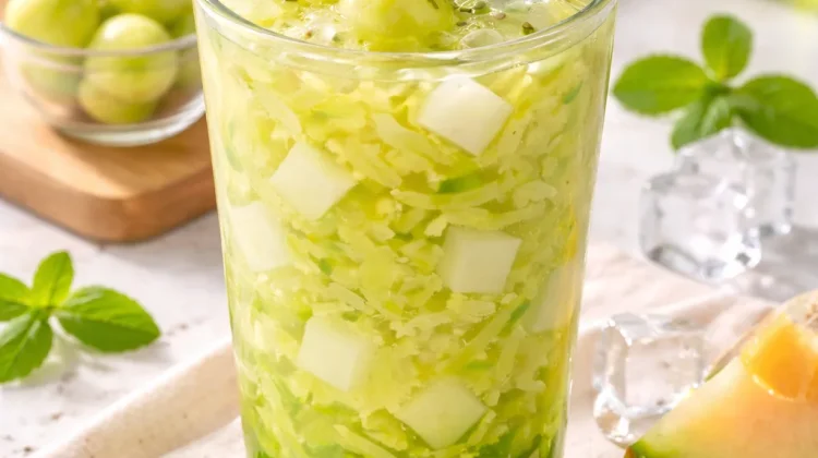 Resep Es Melon Parut Nutrijel