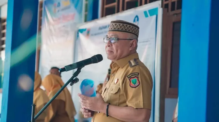 KGTK Bersama Bupati Gorontalo Tinjau Pelaksanaan Tes Kemampuan Akademik