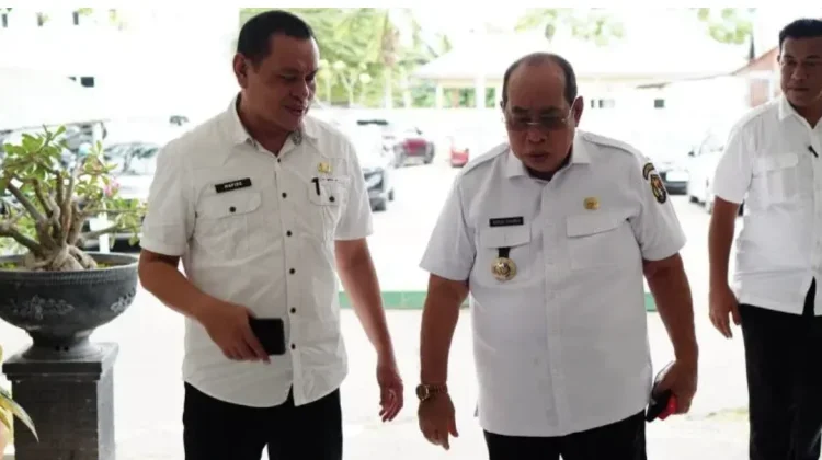 Wali Kota Gorontalo Ngantor di RSAS, Evaluasi Pelayanan Kesehatan