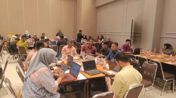 Kemenag Kabgor Ikut Bimtek ATS Perkuat Validitas Data