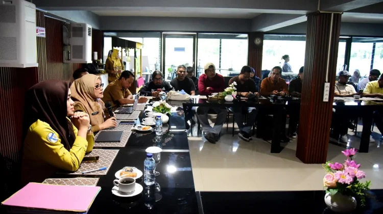 Optimalisasi Informasi Publik, Diskominfotik Evaluasi Kerja Sama Media