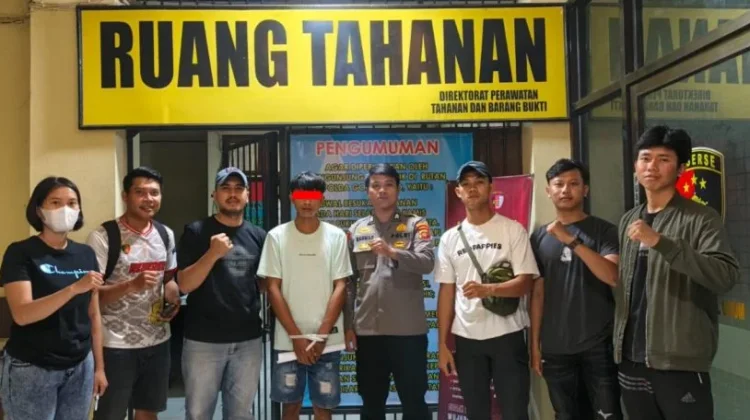 Ditreskrimum Polda Gorontalo Tahan Tersangka Kasus Pencabulan Anak