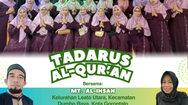 MT Al Ihsan Antusias  Ikuti Tadarus RRI Gorontalo