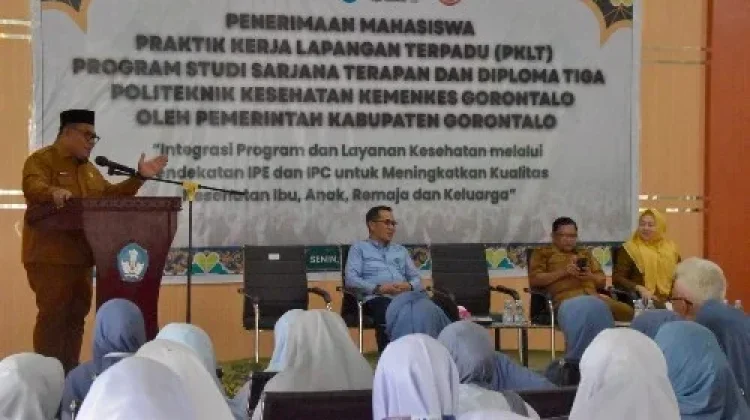 Sambut Mahasiswa PKLT Poltekkes, Ini Harapan Pemkab Gorontalo