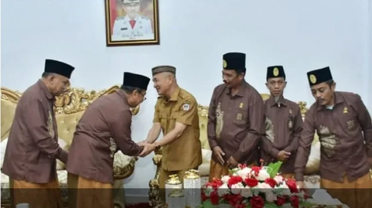 Safari Syawal Dewan Adat Gorontalo Temui Bupati Pohuwato