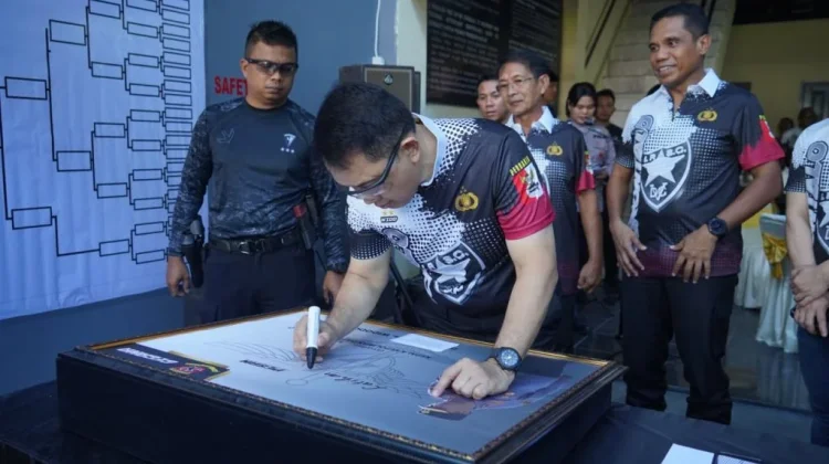 Kapolda Resmikan Lapangan Tembak ISC Gorontalo