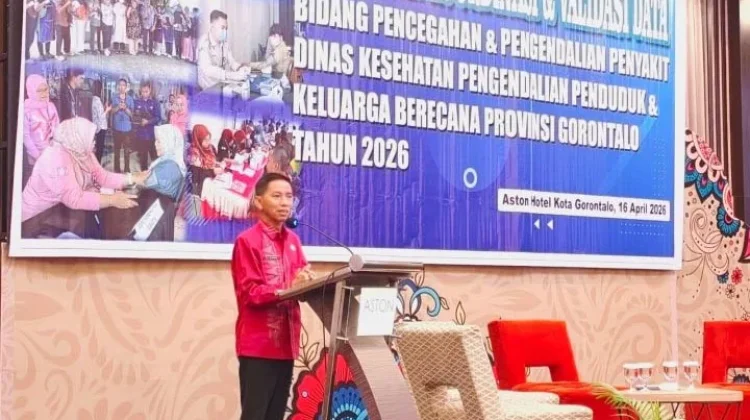 Dinkes P2KB Provinsi Gorontalo Gelar Rakor dan Validasi Data P2P