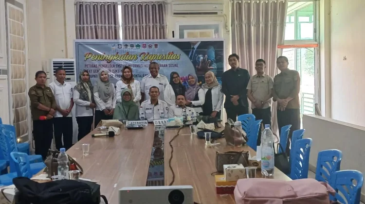 Kemensos dan Dinsosdukcapil Gelar Peningkatan Kapasitas Pengelola SIKS-NG