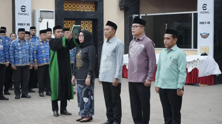 Pemkot Gorontalo Lantik Pejabat, Terapkan Sistem Merit
