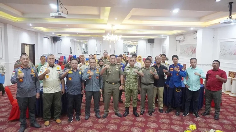 Satpol PP Gorontalo Perkuat Penanganan Trantibum Linmas Lintas Daerah