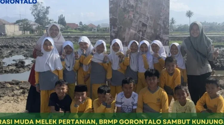Siswa MIN Kunjungi Geltek PENAS XVII Gorontalo