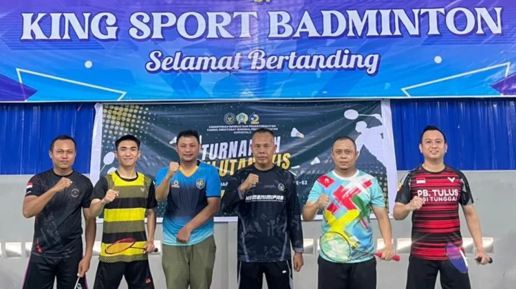 Tim Badminton Lapas Boalemo Raih Emas di Pekan Olahraga Peringatan HBP ke-62