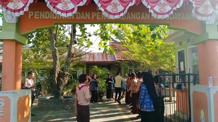 Sosialisasi KTA Pramuka di SDN 27 Kota Selatan