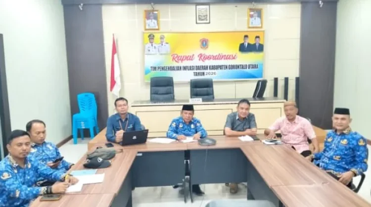 Gorut Ikuti Rakor Pengendalian Inflasi Kemendagri
