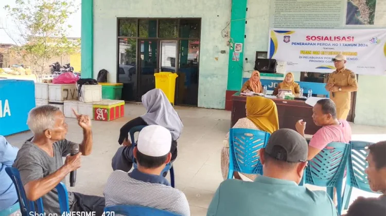 Sosialisasi Perda Pajak dan Retribusi di PPI Inengo Bone Bolango