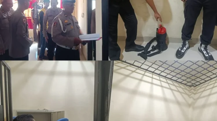 Polda Gorontalo Periksa Senjata Api Personel