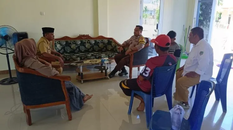 Bhabinkamtibmas Mediasi Penanganan Kasus Pencurian di Boalemo