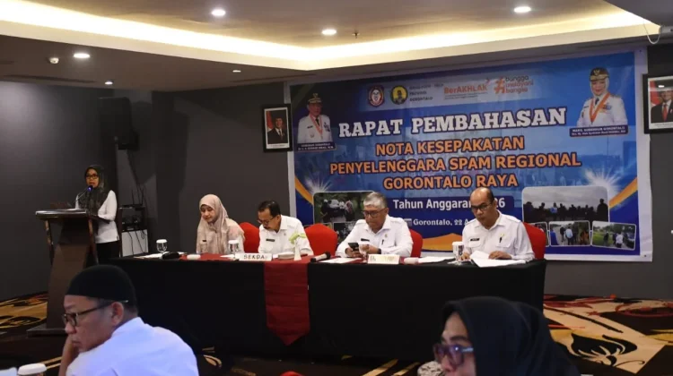 Gorontalo Matangkan Pembahasan SPAM Regional