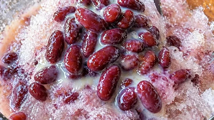 Auto Segar! Es Kacang Merah Serut Simpel